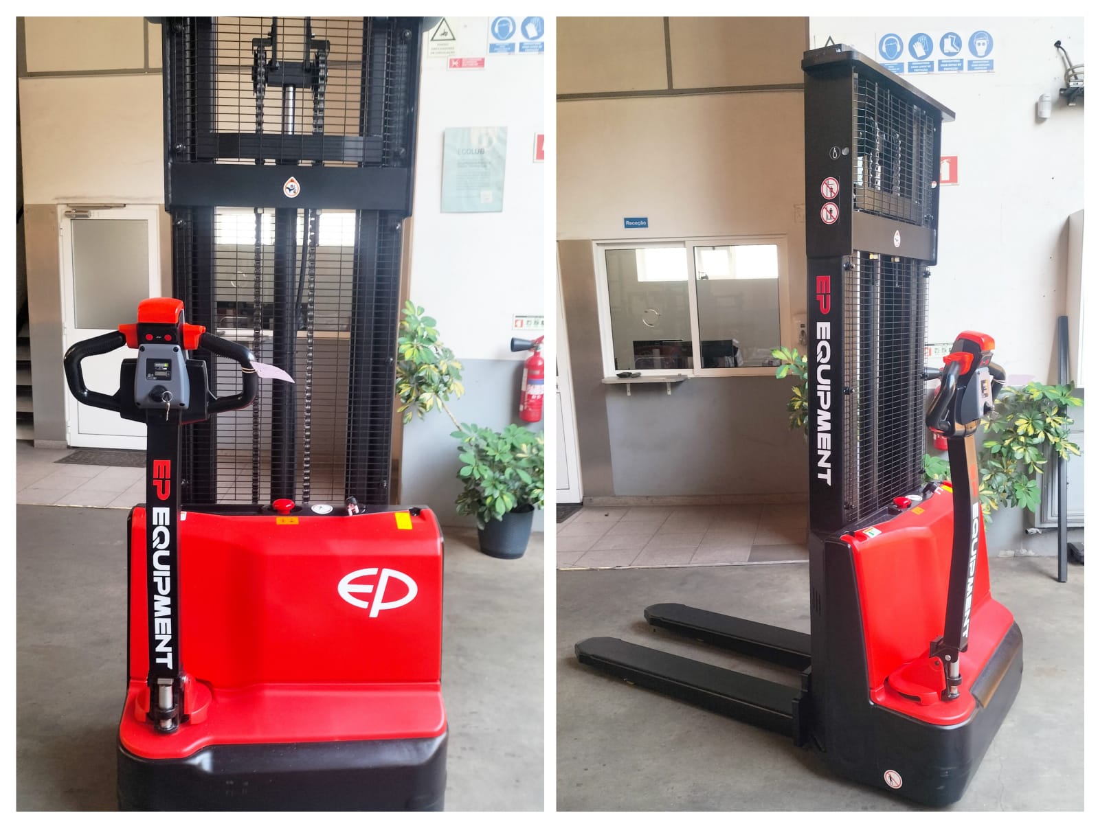 Stacker Elétrico Novo